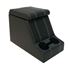 Cubby Box Premium XL Diamond Full Black Leather White Stitch - EXT024PREMDXSL - Exmoor