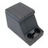 Cubby Box Premium XL Diamond Full Black Leather Black Stitch - EXT024PREMDXSLB - Exmoor