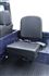 Exmoor Trim - Inward Facing Tip-Up Seat - Land Rover Logo - Black