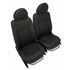 Front Seat Pair Black Leather & Stitch Heated - EXT308BL - Exmoor