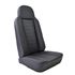 2nd Row Classic High Back Single Black Leather - EXT350BL - Exmoor