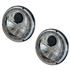 Headlamp 7" LED Chrome (pair) With Indicator - RHD - LL1904INDW - Wipac