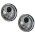 Headlamp 7" LED Chrome (pair) with Indicator LHD - GAC1906INDW - Wipac
