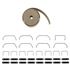 SEAT WEBBING SET TR4/4A FROM CT20877 PREPACKED