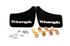 Triumph Spitfire/GT6 Rear Mudflaps With Fittings - GAC630R