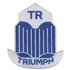 Embroidered Patch "TR Triumph" Grille Logo - GAC9955X