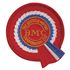 Embroidered Patch "BMC" Logo Round Rosette - GAC9961X