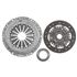 Clutch Kit (3 piece) 10 Teeth x 1.25" 216mm - GCK6003G - Girling
