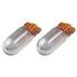 Bulb (501) 12V 5W Silver Finish W2.1 x 9.5D Capless - GLB501SW - Wipac