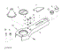Rover 200/25/MG ZR Tunnel Console and Fittings from 4D778997