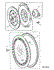 Rover 200/25/MG ZR Flywheel, Clutch - 1100 Petrol