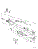 Rover 200/25/MG ZR Steering Rack - Power Assisted - LHD from 471565