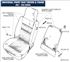 Triumph Stag Individual Front Seat Covers and Foams (MK1 - USA To LD20,000)