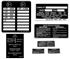 Triumph Stag Vehicle Information Labels and Kits