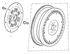 Rover 400/45/MG ZS Flywheel, Driven Plate - 1800 Petrol Auto
