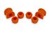 Anti Roll Bar Bush Kit Front 19mm Dynamic Orange Kit 22 - LL1096PBO - Polybush