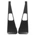 Chequer Plate Wing Top Pair 3mm Black - LL12083B - Aftermarket