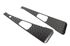 Chequer Plate Wing Top RHD Pair 3mm Black - LL1208P3B - Aftermarket