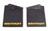 Rear Mudflaps - No Exhaust Cut Out - Pair - Britpart DA4532