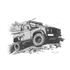 Defender 90 Extreme Personalised Portrait in Black & White - LL1878BW