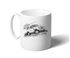 Defender 90 Yachting LE 2011on MUG - Black and White with Reg - LL2100BWMUG