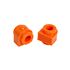 Anti Roll Bar D Bush Set Rear Dynamic Orange 1CD - LR034392PBO - Polybush