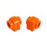 Anti Roll D Bush Front Less 5L Sc (pair) Dynamic Orange 1EC - LR038557PBO - Polybush