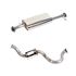 Exhaust Cat Back System S/Steel 110" - LR1157SS - Aftermarket