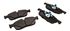 Brake Pad Set Front - LR160435P1 - OEM