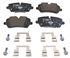 Brake Pad Set Rear - LR164821 - Genuine