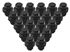 Wheel Nuts (20 pieces) Black - LR173842BX - Britpart