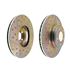 Brake Disc Front (Pair) Uprated Vented 344mm - SDB500182URBP - Britpart