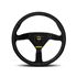 Steering Wheel - Mod. 78 Black Spoke/Black Suede 350mm - RX2475 - MOMO