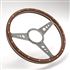 Steering Wheel 15" Wood Dished Thick Grip - MK315DTG - Moto-Lita