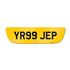 Vechicle Number Plate Rear Large Type - NPR75