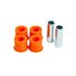 Rear Radius Arm Bush Set Axle End Dynamic Orange 1C - NTC1772PBO - Polybush