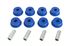 Front Radius Arm Bush Set Axle End Comfort Blue 1B - NTC6860PBB - Polybush