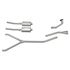 Exhaust System Twin Back Box S/steel TR4A - PXS5105