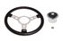 Steering Wheel Kit 14" Vinyl Semi Dish Polished Centre & Alloy Boss - RA1440PA - Mountney