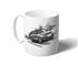 Range Rover Velar Mug - Black & White with Reg - RA2134BWMUG