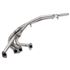 Phoenix Stainless Steel Tubular Extractor Manifold - LHD - RB7073SSLHD
