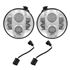 Headlamp 7" LED Conversion LHD (pair) - RB7082LEDLYNX - Aftermarket