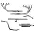 Stainless Steel Exhaust System Including Manifolds - Single Exit - Large Bore - RB7279