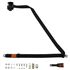 Front Seat Belt Kit - 3 Point Inertia Reel - 15cm Stalk - Each - Black - RB735515BLACK - Securon