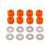 Anti Roll Bar Bush Front Dynamic Orange 38C - RBX10009PBO - Polybush