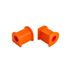 Anti Roll Bar D Bush Set Front 30mm Dynamic Orange 1AF - RBX101690PBO - Polybush