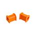 Anti Roll Bar D Bush Set Rear (M29 bolt) Dynamic Orange 1DC - RBX101700PBO - Polybush
