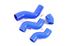 Silicone Hose Kit Blue 4 piece - RD1346BLUE - Aftermarket