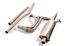 Phoenix Stainless Steel Sports Full Exhaust System Inc Manifold - Single Exit - TR4 - RF4076
