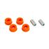 Rear Radius Arm Bush Set Hub End Dynamic Orange 1XP - RGX101000PBHO - Polybush
